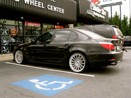 BMW 5 Series with TSW Mallory 5